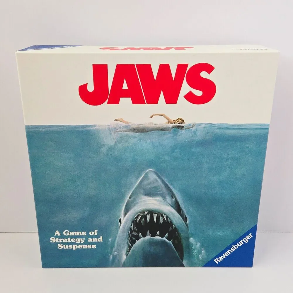 Ravensburger Jaws Board Game Sealed Retro Horror Shark Strategy Gift Ready!